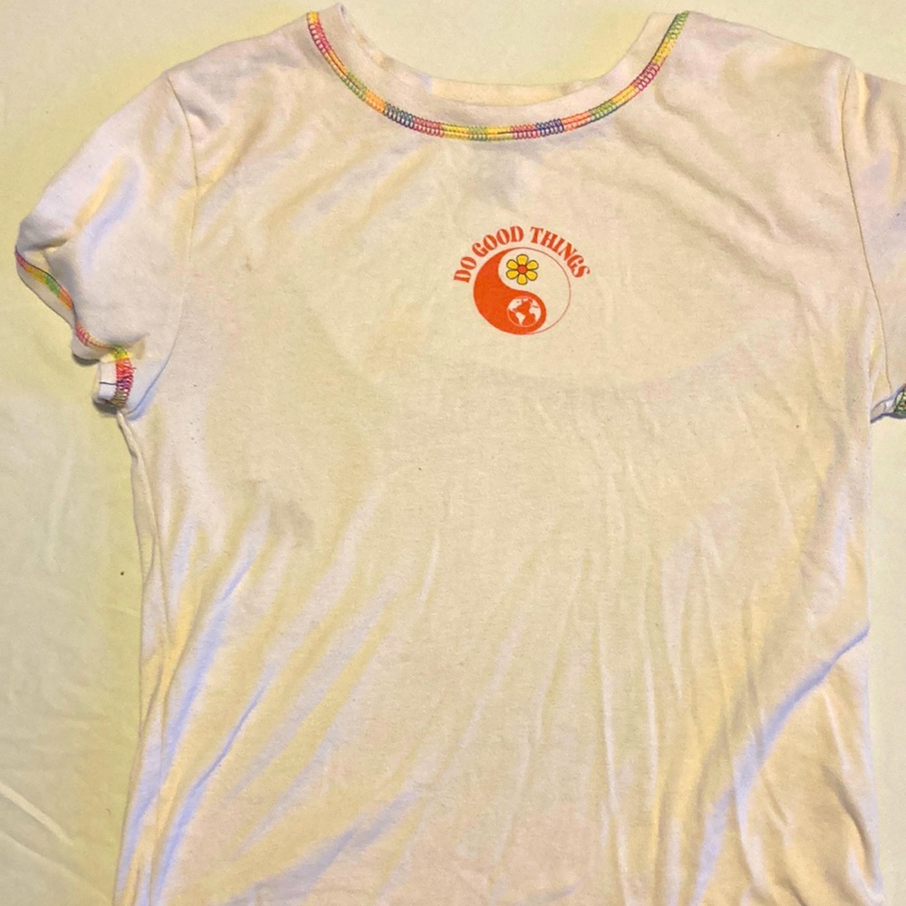 Croped tan top